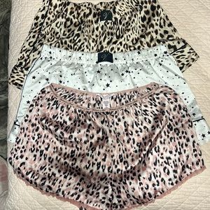 Victoria’s Secret sleep shorts - Medium - silky material
